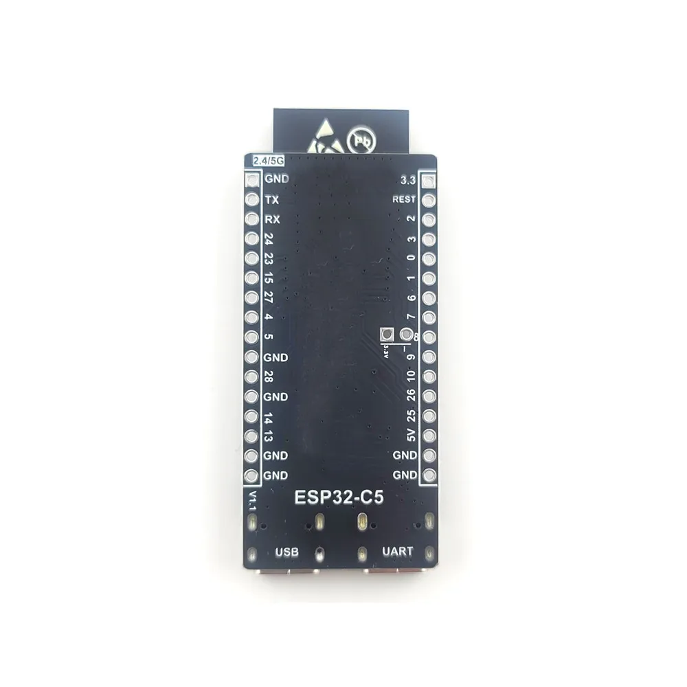 ESP32 C5 Dual-Band 2.4G and 5GHz WiFi Module Development Board 4MB Flash ESP32-C5-DevKitC-1 CH343 32Pin Type-C WIFI6 Support