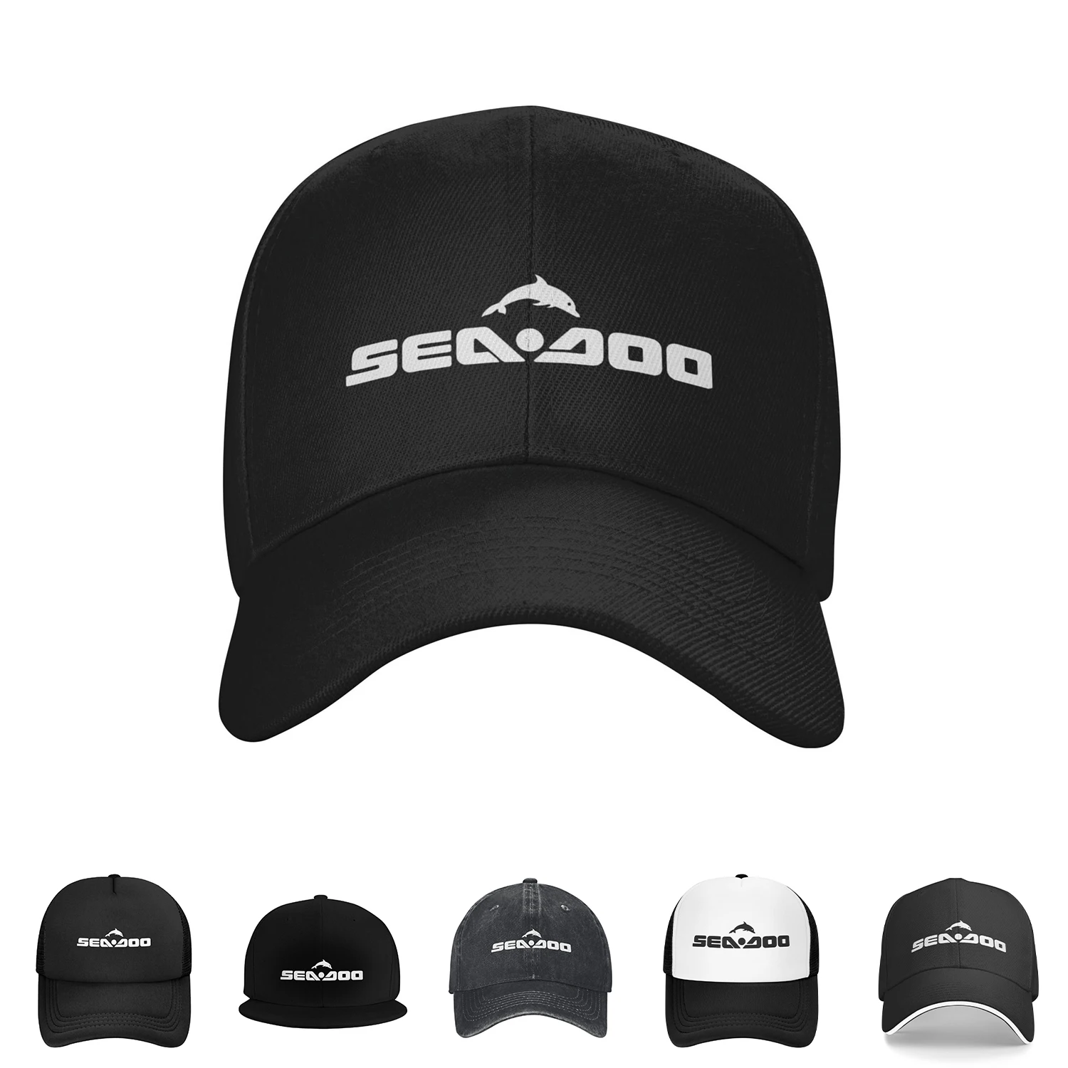 2024 Summer New Arrival Sea Doo Baseball Caps Unisex Print Casual Seadoo Moto Hats Cotton Adjustable