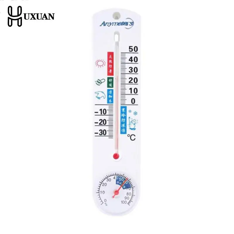 Electronic Digital Hanging Wall Mounted Thermometer Hygrometer Humidity Meter Household Thermometers