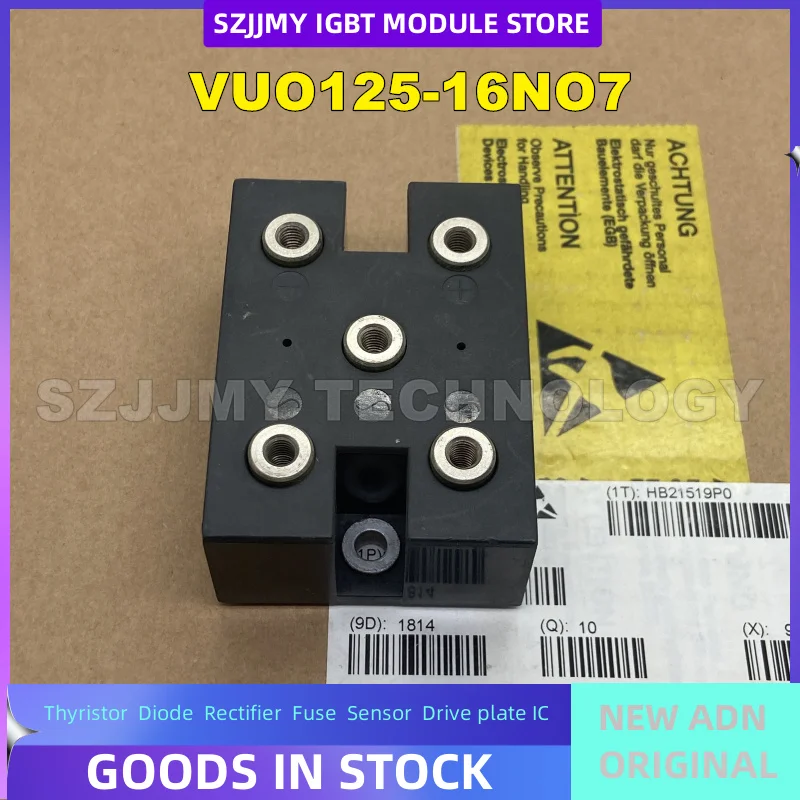 VUO105-16NO7 VUO125-16NO7 VUO84-16NO7 VUO125-12NO7 VUO82-16NO7 NEW ORIGINAL IGBT Module IN STOCK