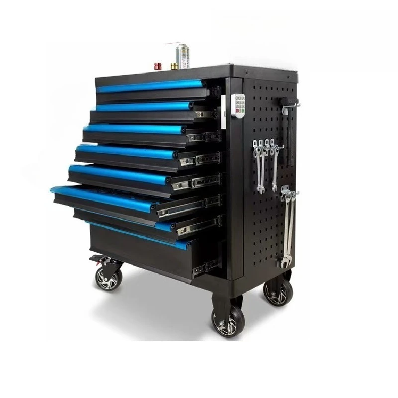

Car Repair Tools 8 Drawer Code Lock Tool Cart, 302 Pieces 6 Pallets DT-8