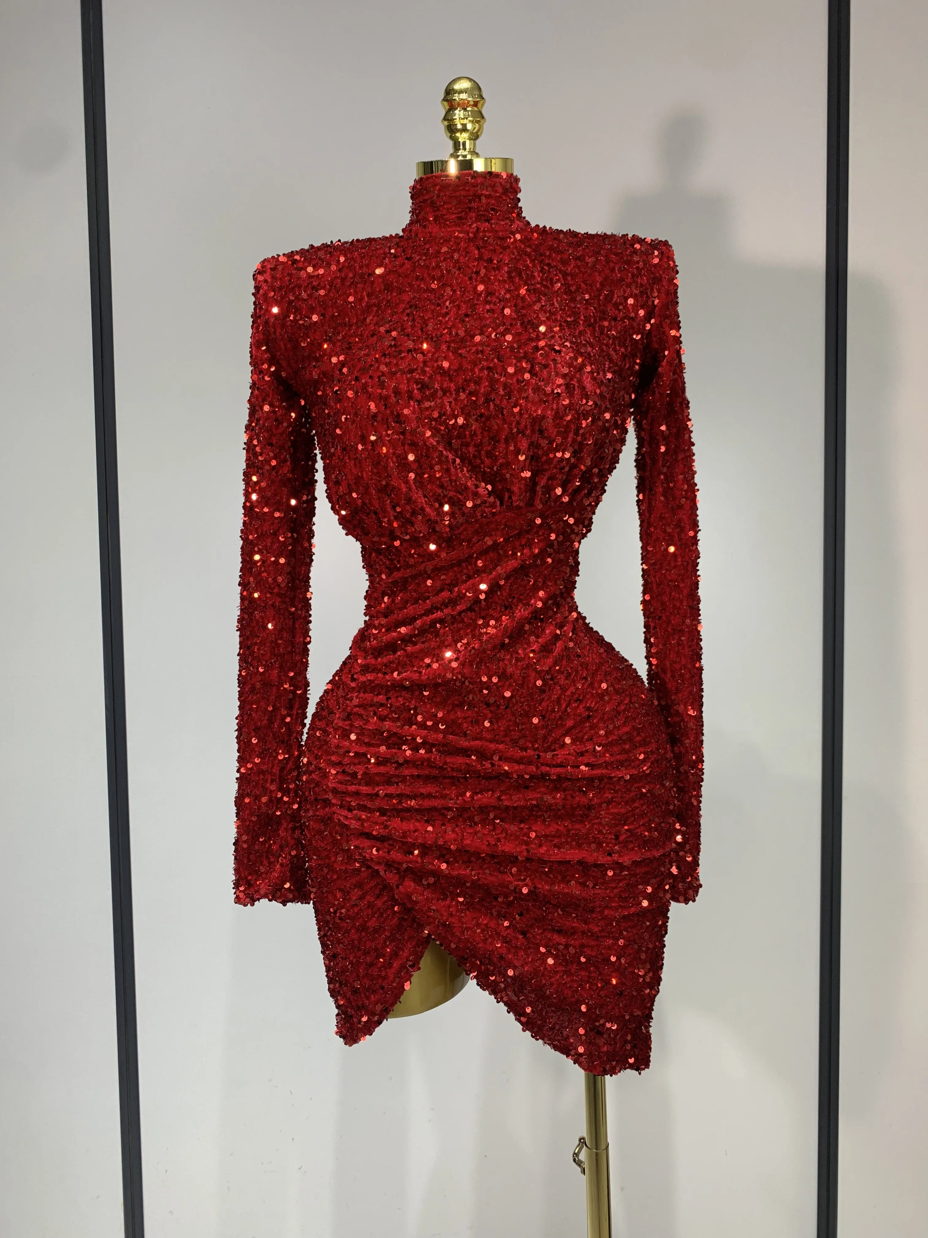 Women Sexy Sparkly Red Sequins Long Sleeve Mini Dress 2026 Evening Party Celebrate Birthday Club Performance Stage Costume - AliExpress Women Sexy Sparkly Red Sequins Long Sleeve Mini Dress 2026 Evening Party Celebrate Birthday Club Performance Stage Costume - AliExpress