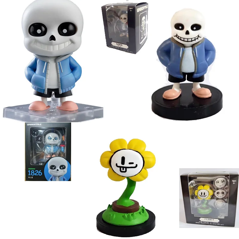 

The Popular Little Buddies Sans Flowey 1826#Sans Figure PVC Collection Model Toy Gift In Retail Box