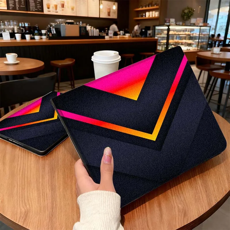 

Artistic creative lines For Samsung Galaxy Tab S7 S8 S9 S10 11 12.4 13.1 FE Plus Lite Inch Cover Tablet Case