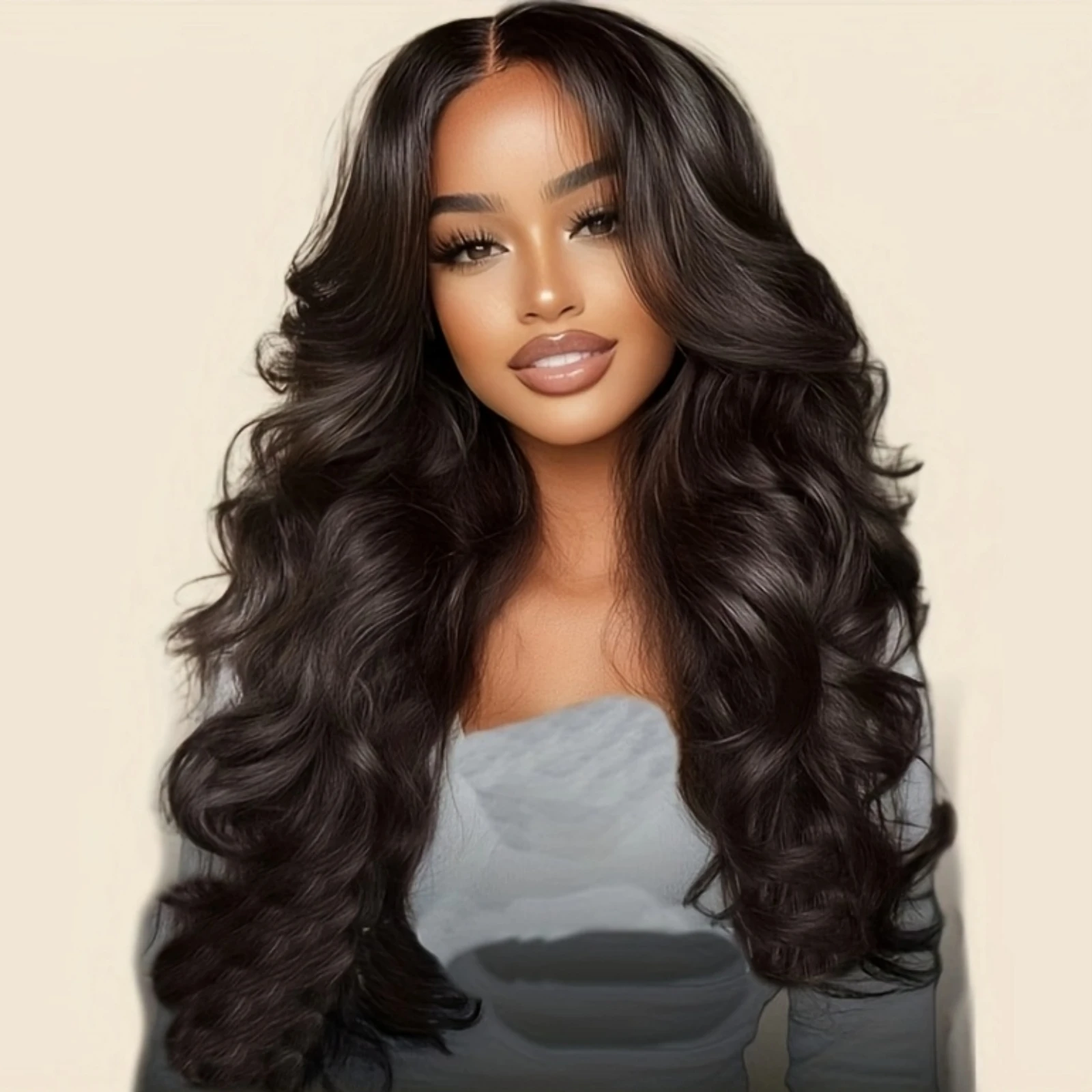 13x4 HD Lace Front Echthaarperücke, 200 Dichte, transparente Lace Front für Damen, Body Wave Lace Front Perücken, kleberlos, 13x6 Wear To Go Lace Closure