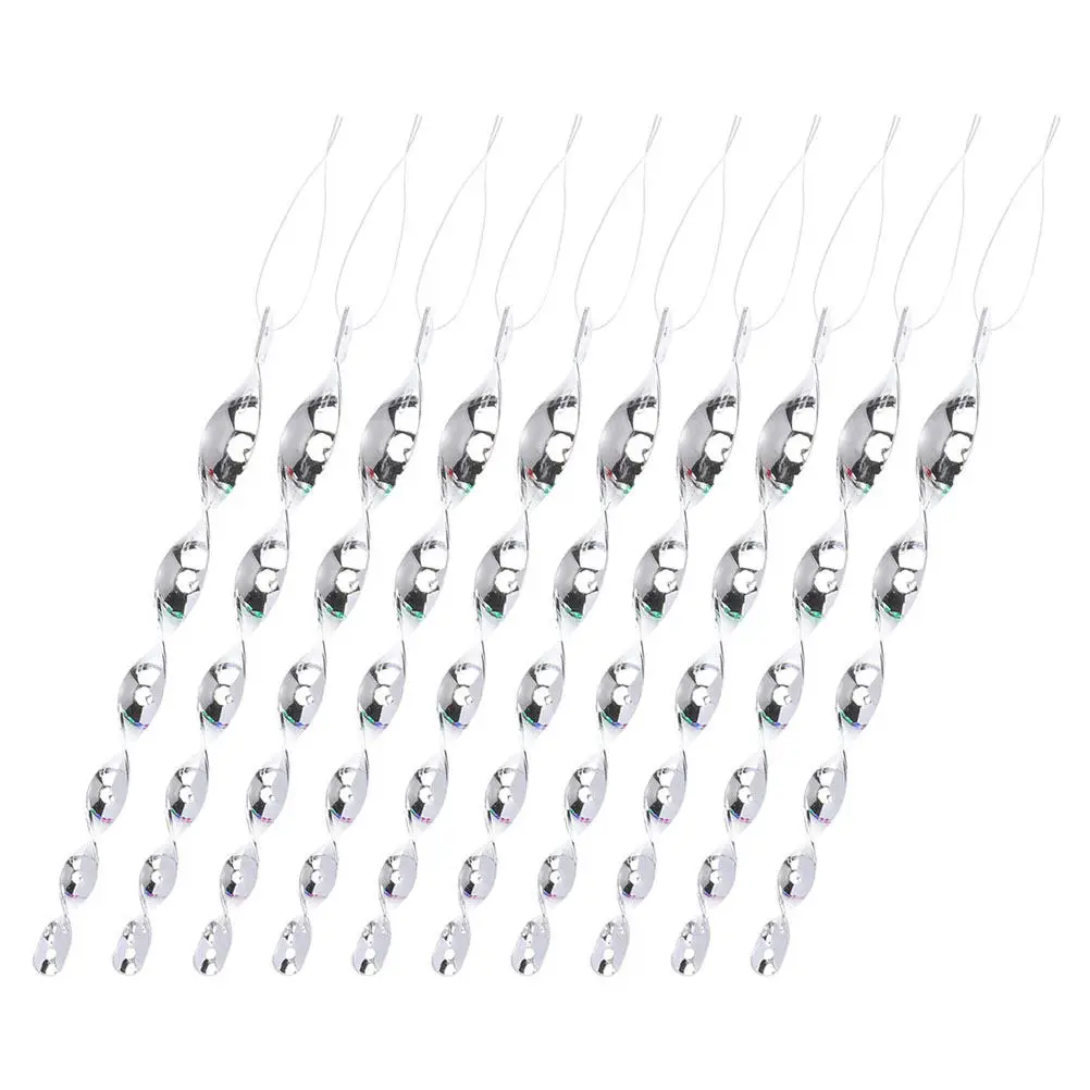 

30 шт. функциональных декоративных светоотражающих спиральных отпугивателей для птиц, для сада, веранды, отпугивающие птиц от сильного ветра