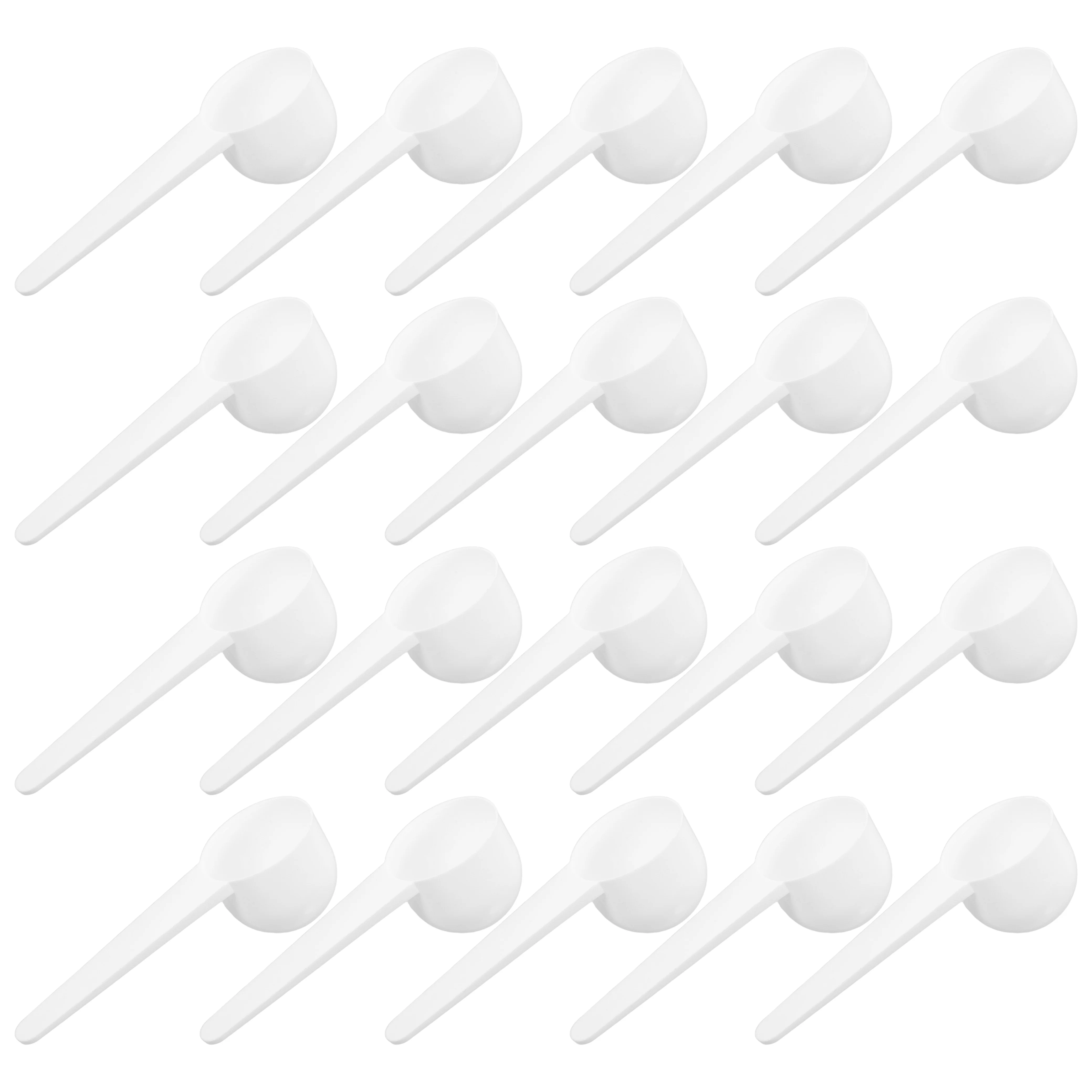 

100Pcs Measuring Spoon Milk Powder Scoop 10g Ergonomic for Protein Powder Baking Coffee Travel Measuring Scoop