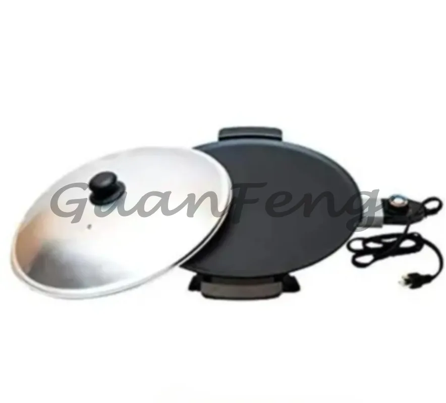 Household 47cm Maker, Household Machine for Preparing Traditional Flat Bread and Waffles
