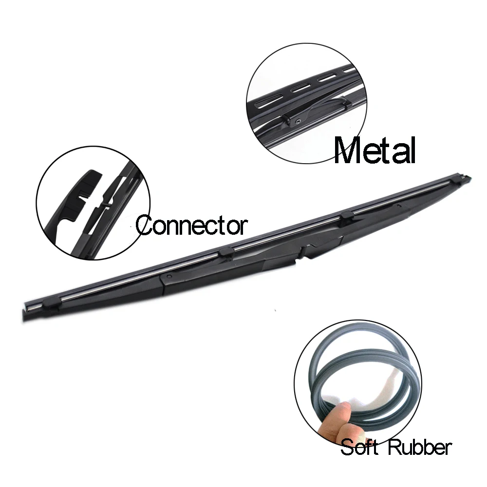Erick's Wiper LHD Front & Rear Wiper Blades Set For Volvo V50 2004 - 2006 Windshield Windscreen Window Rain Brushes 26"+19"+16" view 4