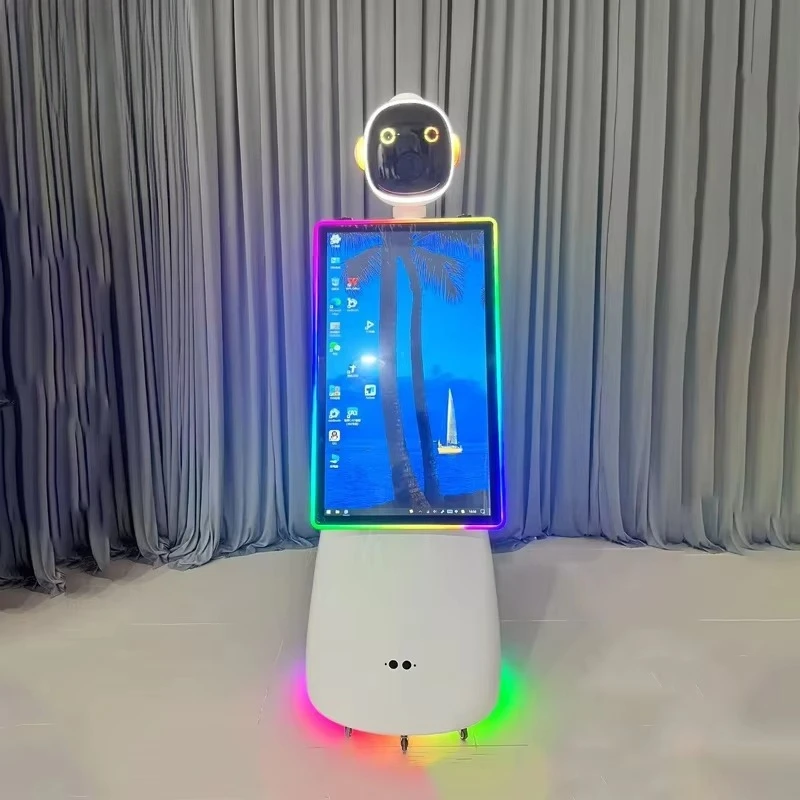 Photobooth Robot Photography Robot Photography Rotating Selfie Robot Photobooth Trade Show