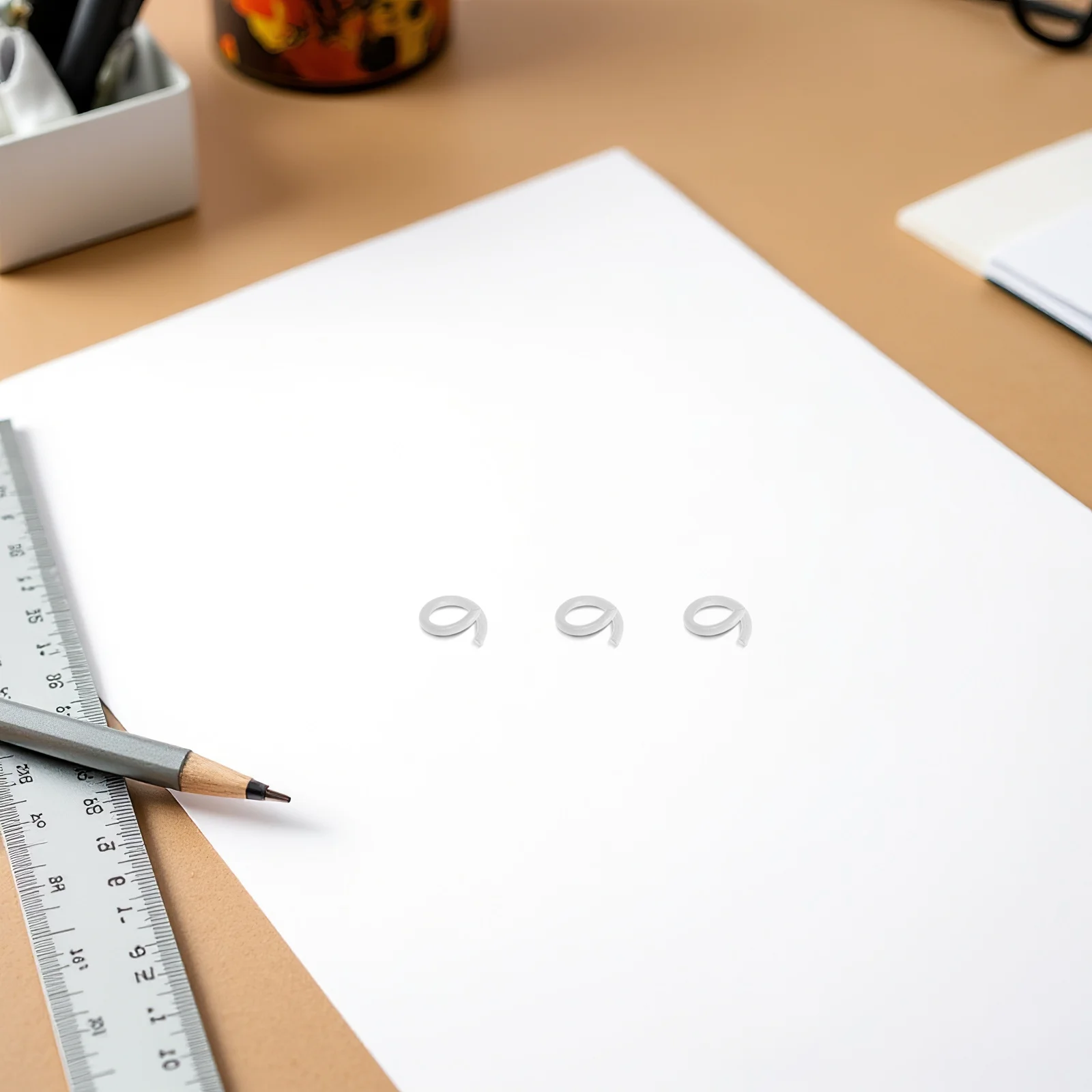 200Pcs Metal Loose Leaf Binder Rings Small Rings for Flashcards Notecards Scrapbooks Craft Organizer Metal Key Ring