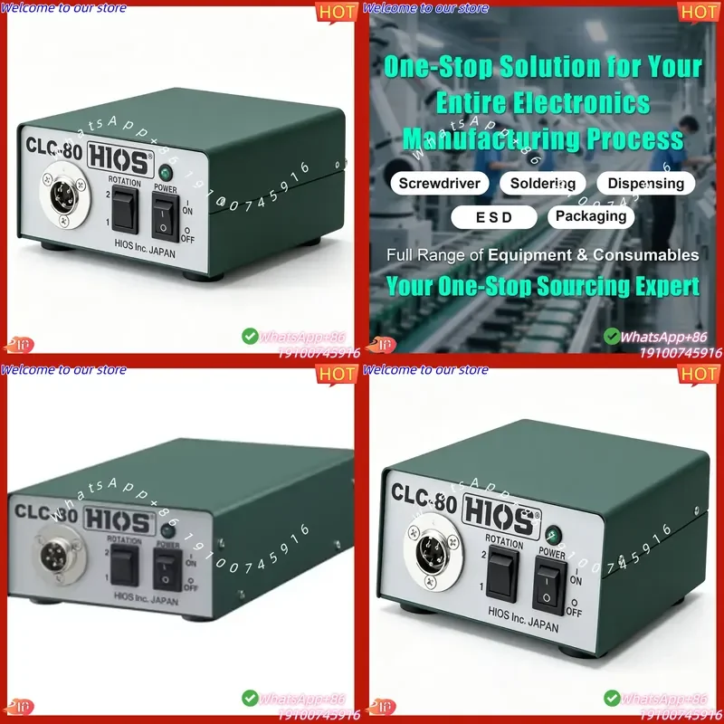 2026 Factory Price HIOS CLC-80 Power Supply Unit Wide AC Input Overload Protection Dedicated for CL-9000 Precision Torque