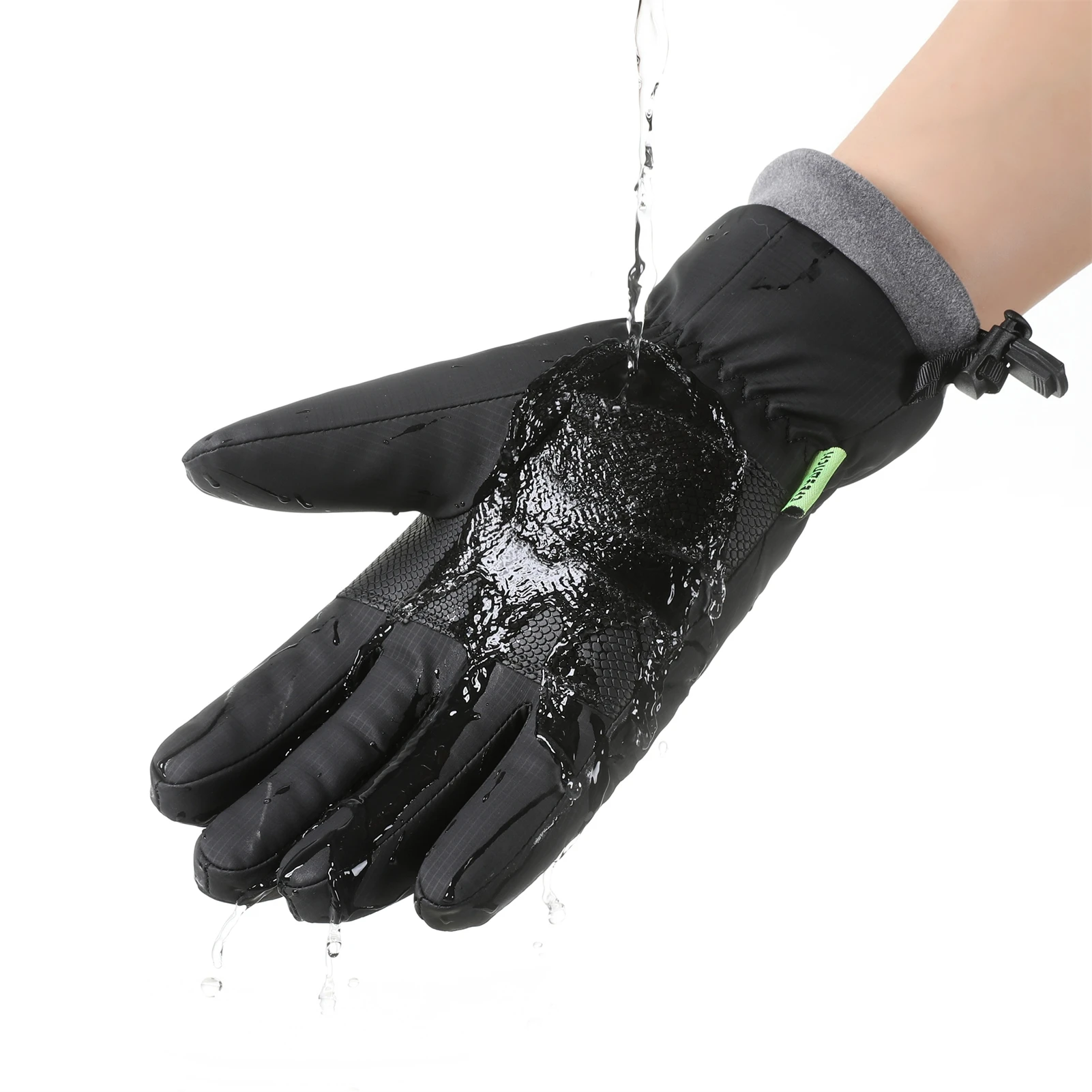 

Зимние перчатки для катания на лыжах на открытом воздухе, теплые ветрозащитные непромокаемые перчатки с сенсорным экраном, противоскользящие перчатки для рук