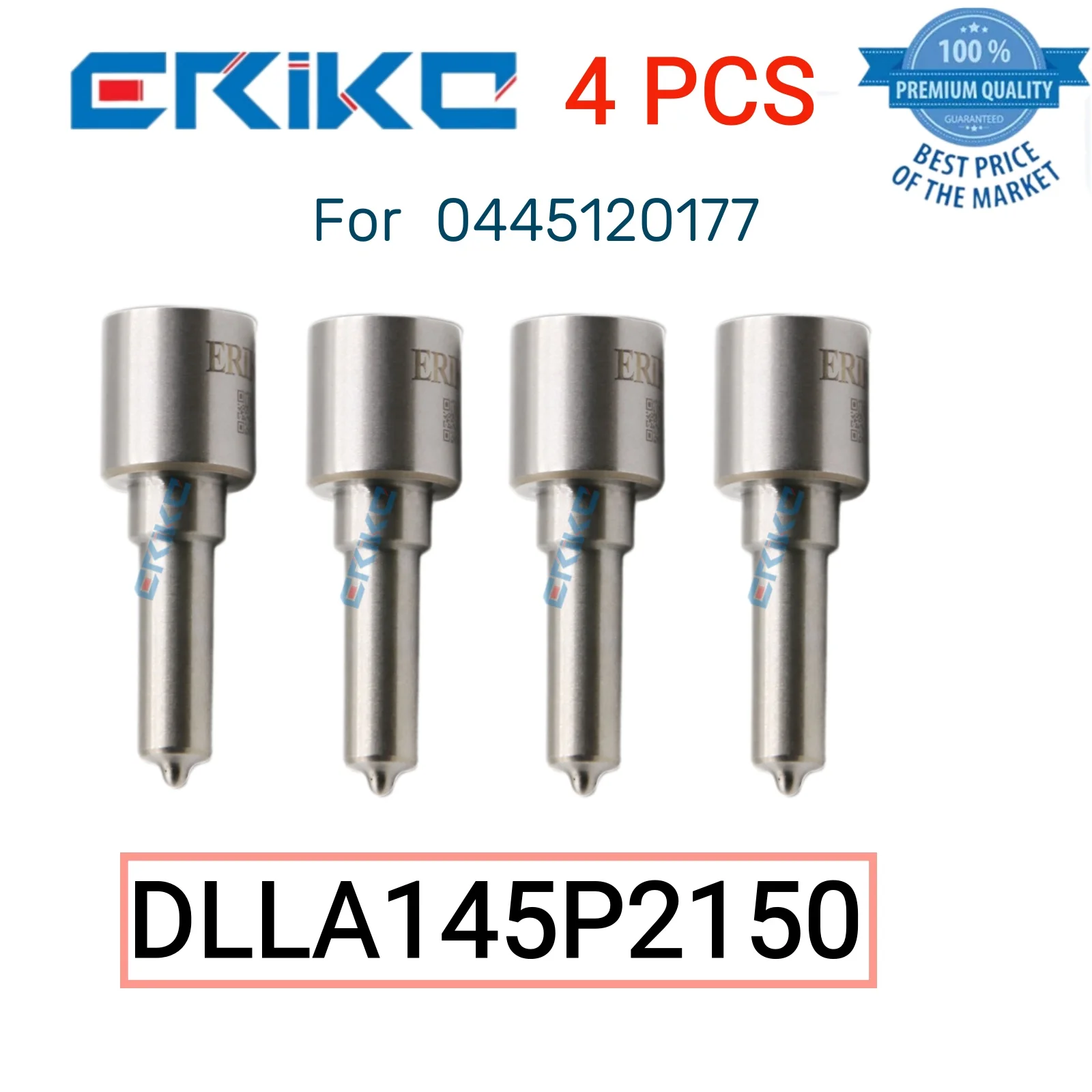 

4 PCS DLLA145P2150 Common Rail Nozzle 0 445 172 150 DLLA 145 P 2150 Fire Jet Spray Nozzle DLLA 145P2150 for 0445120177