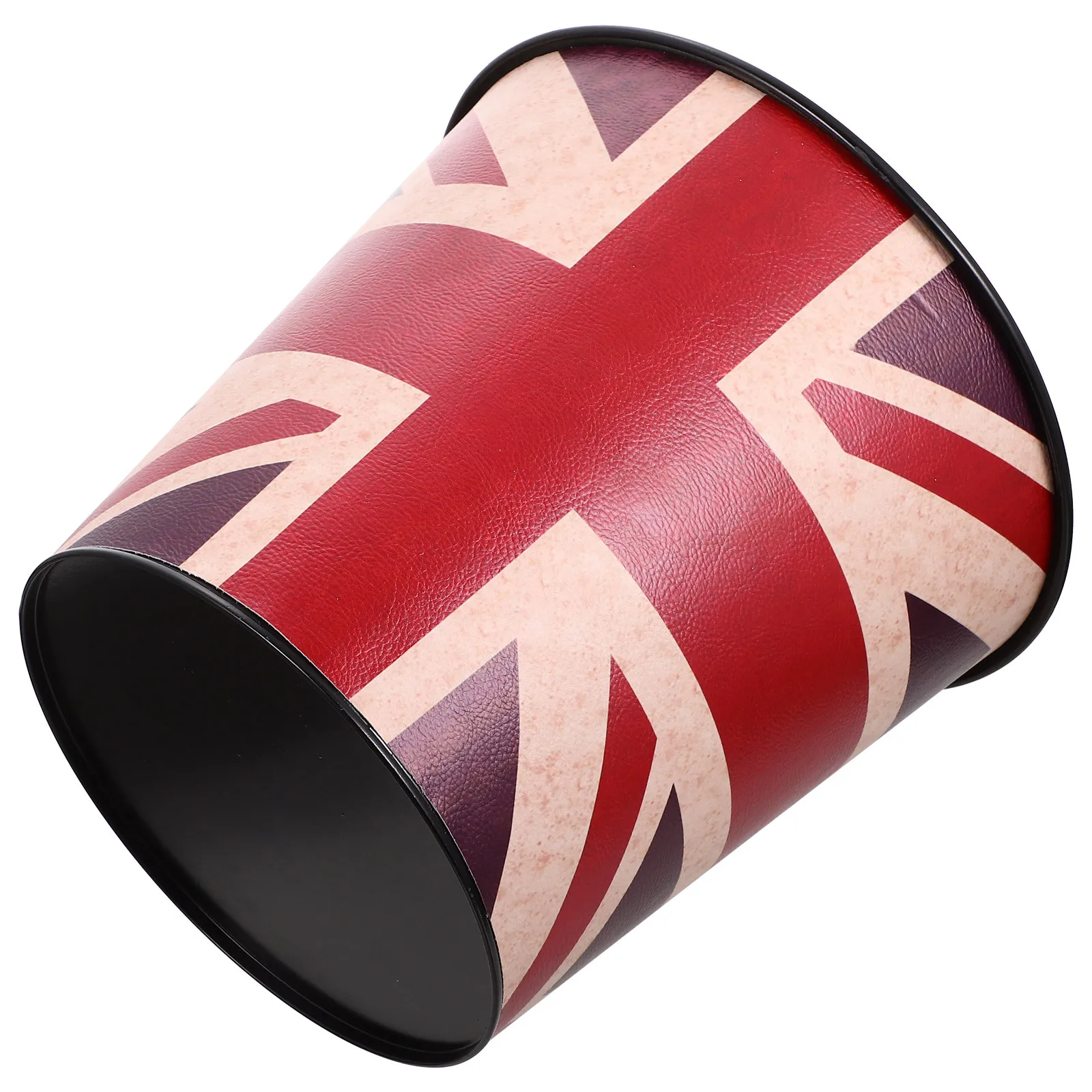 

Retro Design Trash Can Heavy Duty Metal Waste Bin for Home Hotel Living Room Bedroom Decorative Trash Storage Solution