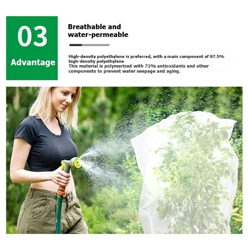 

【24H РАСПРОДАЖА】 Барьер от насекомых и птиц-Защитная сетка для растений-куполообразная 3 шт. для помидоров, огурцов, роз