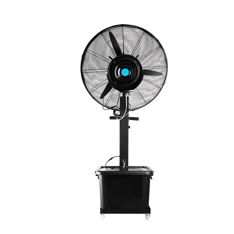 New Design Household Remote Control Spray Cooling Water Standing Fan With Humidifier for Office Mist Fan