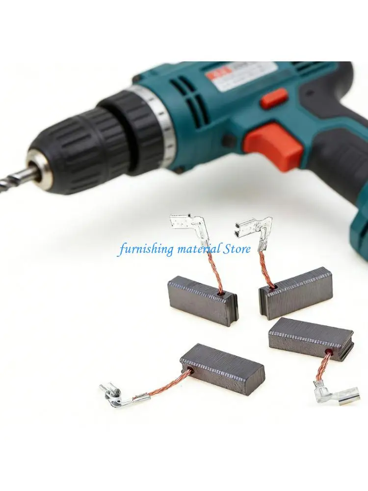 

Y5GD 5 Pair Replacement Carbon Brushes Fit GBH2 22 23 24 26 Electric Tool