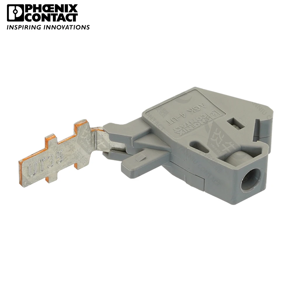 Original Genuine Phoenix Contact Connector Pick-off terminal block 1 Pin AGK4-UT 35 3047138 32A 1000V Cross Section 0.14mm²-6mm²