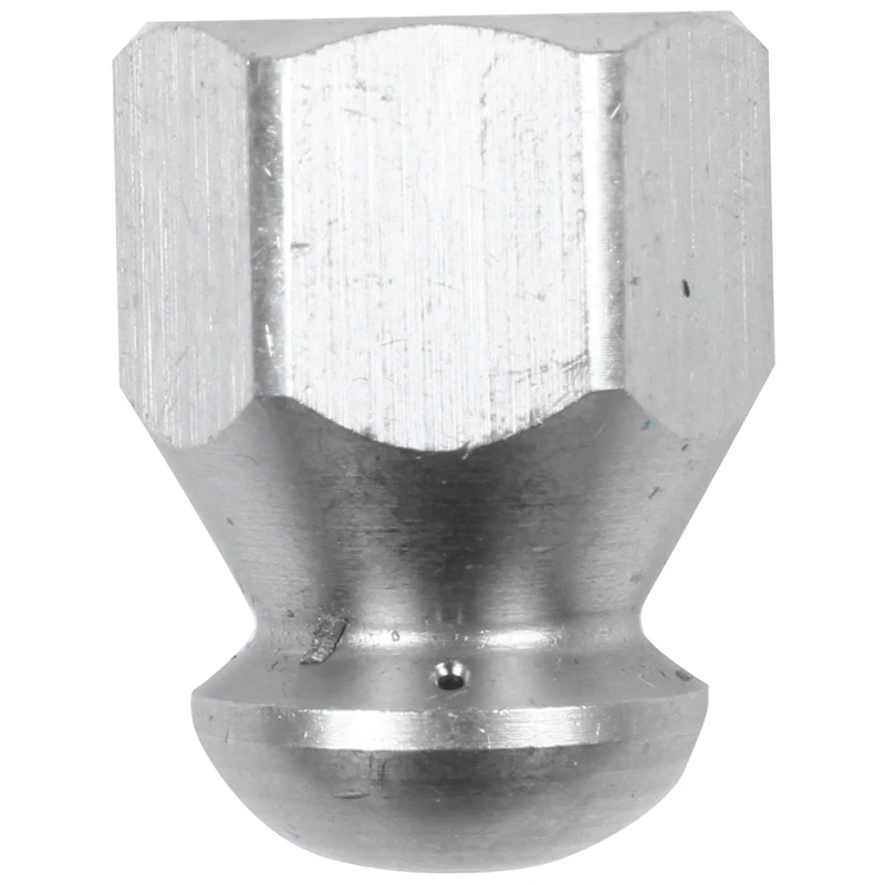 A03F Pipe Jetter Pressure Washer Drain Sewer Cleaning Rotary Nozzle 5 Jet 1/4 Inch Stainless Steel for Pipe Cleaning Machine