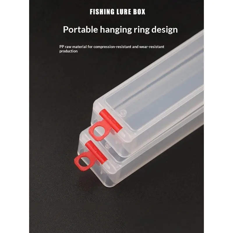 Scratch-resistant Waterproof Egi Fish Lures Case Portable Plastic Bait Holder for Outdoor Camping Fishing Trips