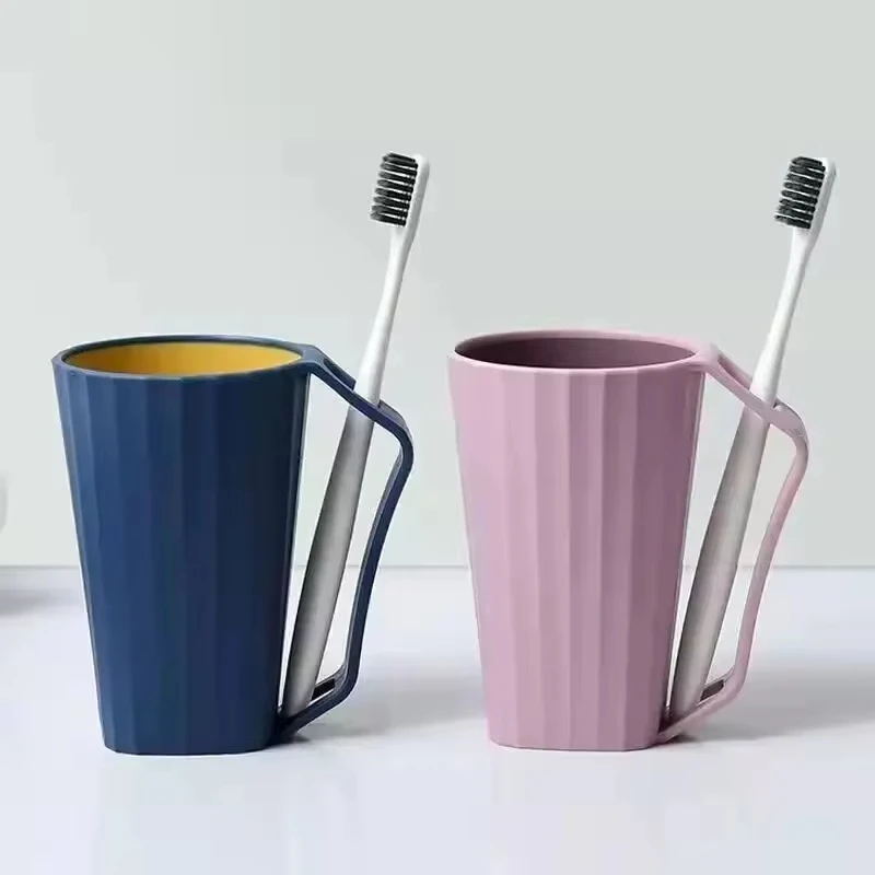 1pcs Simple Nordic-Style Lovers Wash Cup Student Dormitory Gargle Cup Home Use