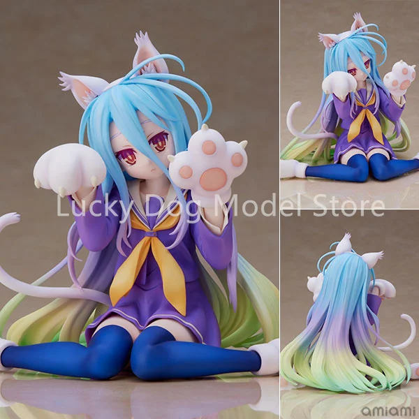 

Union Creative Original:No Game No Life Shiro PVC Action Figure Anime Model Toys Collection Doll Gift