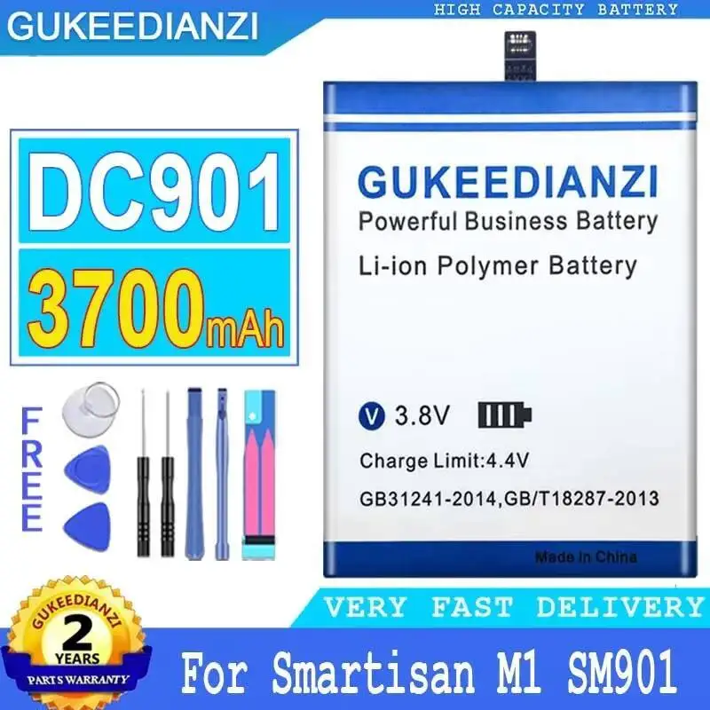 

DC901 For Smartisan M1 SM901 Fast Charging Mobile Phone Battery 3700Mah
