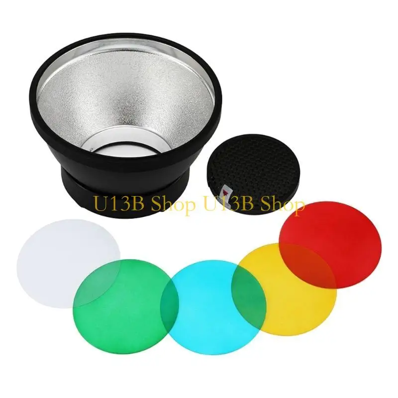 

U13B ADR14 Стандартный отражатель Рассеиватель сотовый + 5-цветный фильтр для AD300Pro