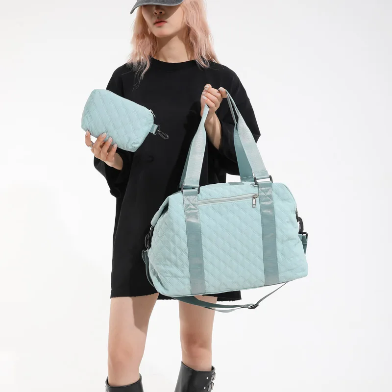 

Short-Distance Travel Bag, Large-Capacity Bag, Women's Portable Travel Bag, Lightweight Suitcase, Additional Bag, Fitness Bag, Luggage Bag