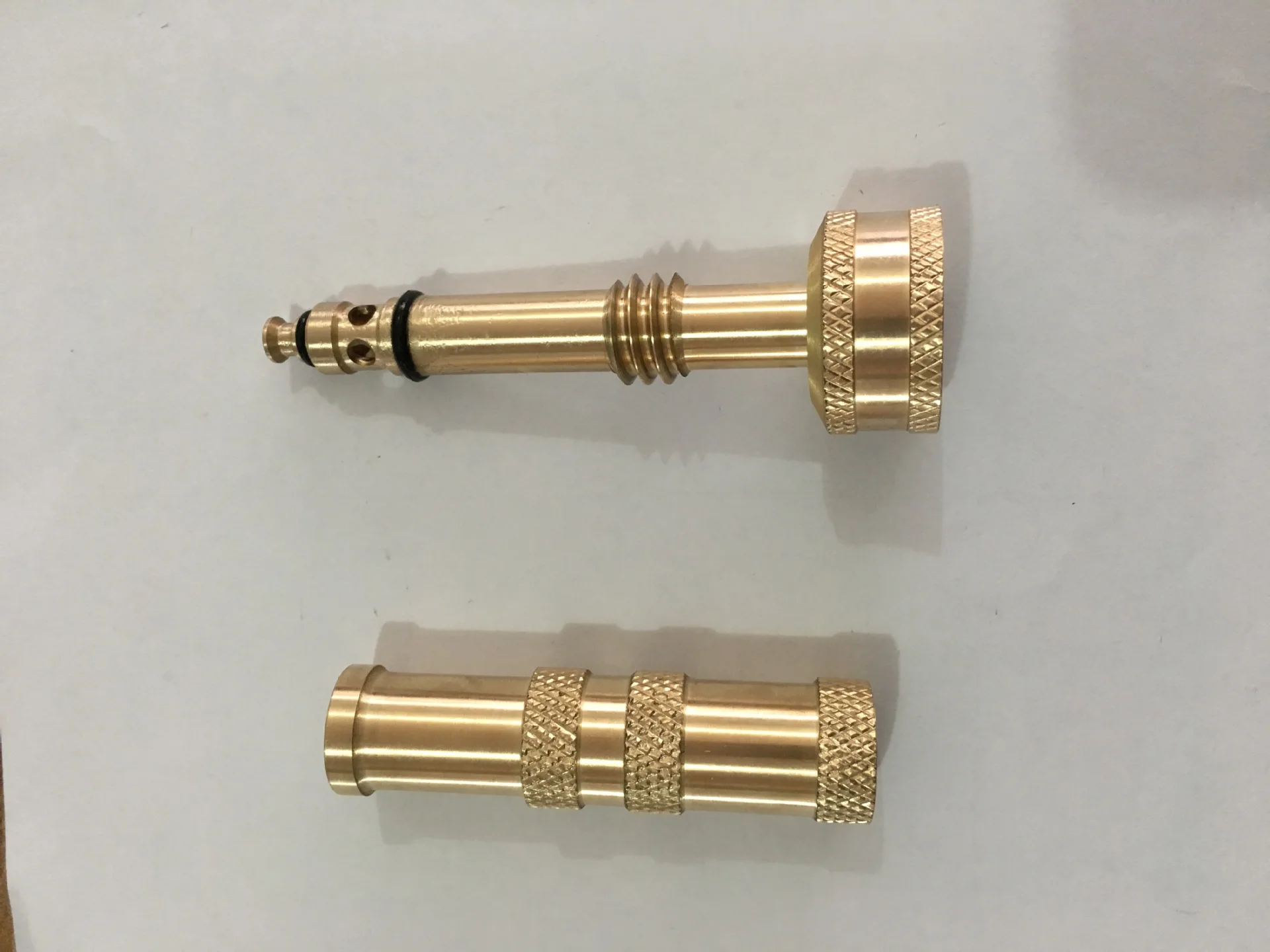 4 inch Size 3/4=6/8 American standard thread lead - free brass nozzle garden irrigation hose nozzle high - pressure nozzle