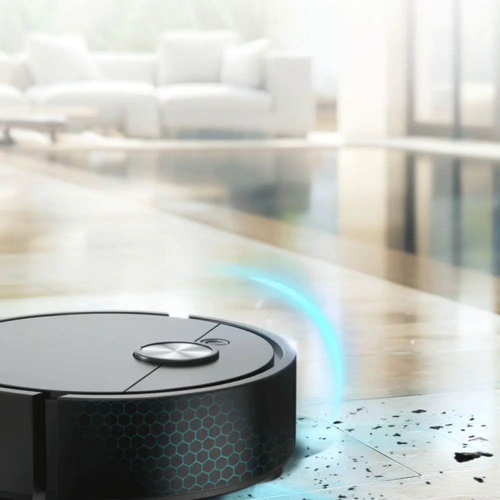 Mini Household Robot Vacuum Cleaner Automatic Sweeper USB Powered Dust Collector Compact Floor Cleaning Tool Portable