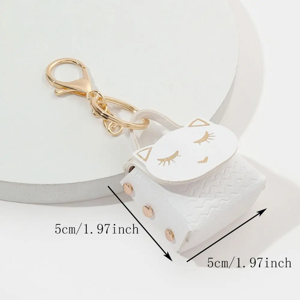 Fashionable Cute Womens Wallet Small Cat Coin Pouch Faux Leather Card Wallet Women