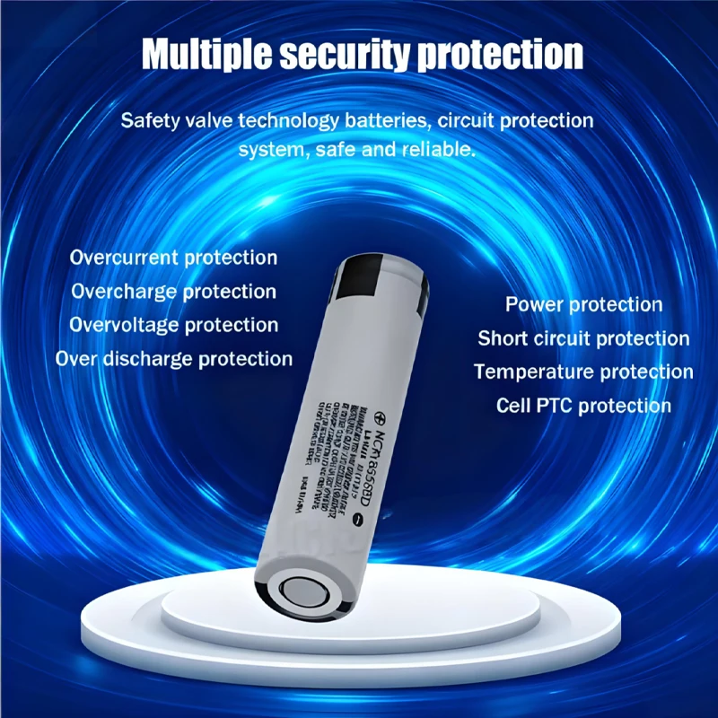 

NCR18650BD Rechargeable Li-ion Battery 3.7V 3200mAh for 89Sabers and ELF Saber Neopixel Lightaber part Flashlight Can Be Used