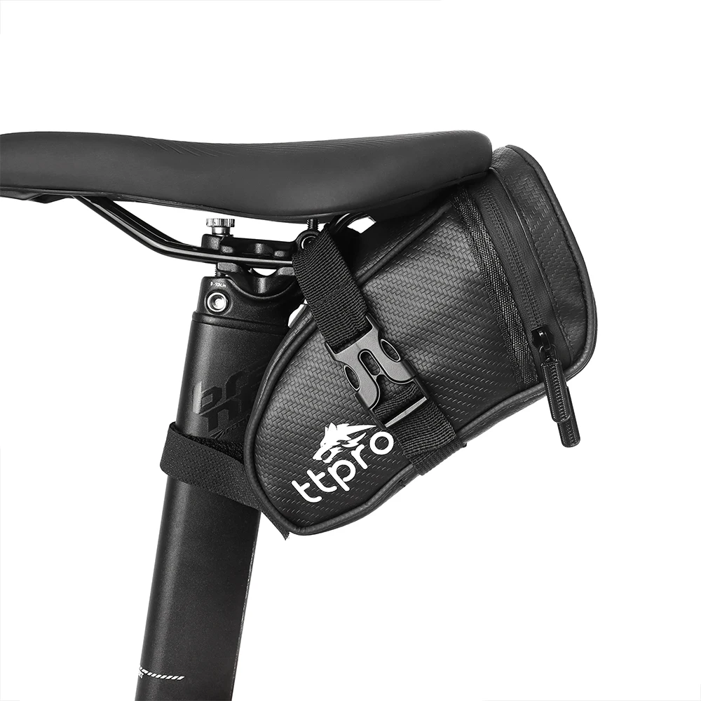 TTPRO-bolsa para asiento trasero de bicicleta, bolsa de almacenamiento impermeable para bici de montaña o carretera, accesorios para ciclismo