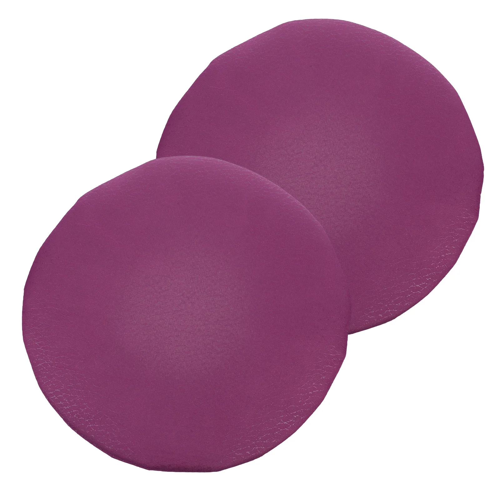 

2Pcs Round Stool Waterproof Chair Seat Covers Stretchable Cushion Slipcovers Dining Office Restaurant Home Seat Protectors