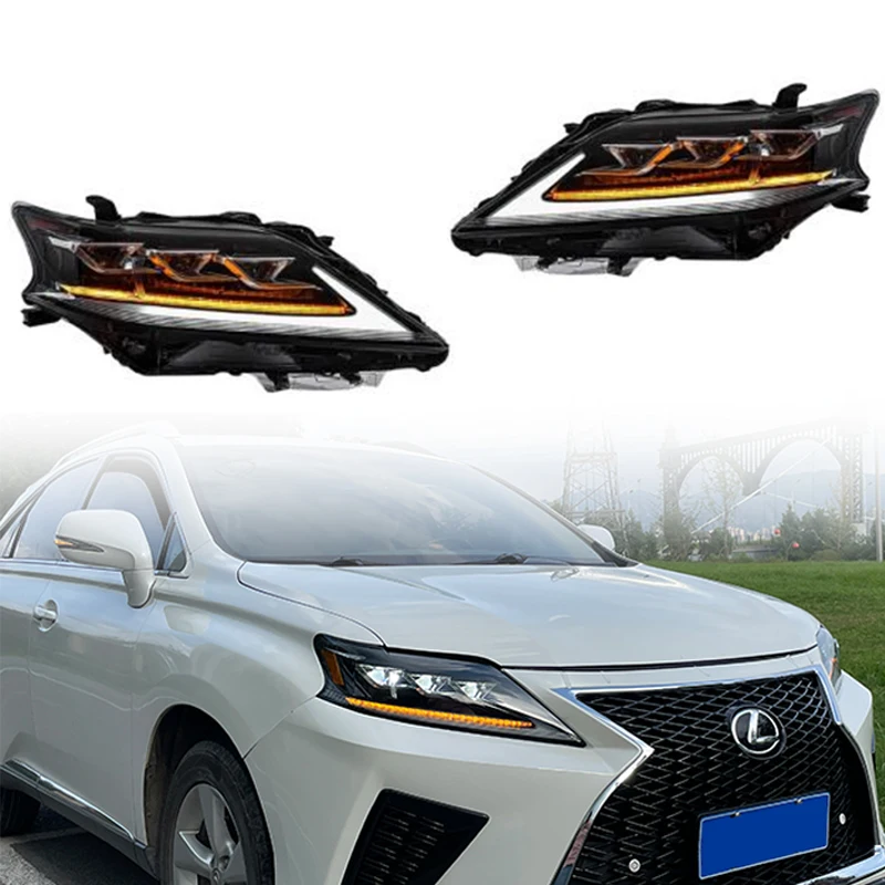 

Zhengwo Factory Led Headlights For Lexus Rx270 Rx450 Rx350 2009-2015 Start Up Animation Sequential Indicator Front Lamp