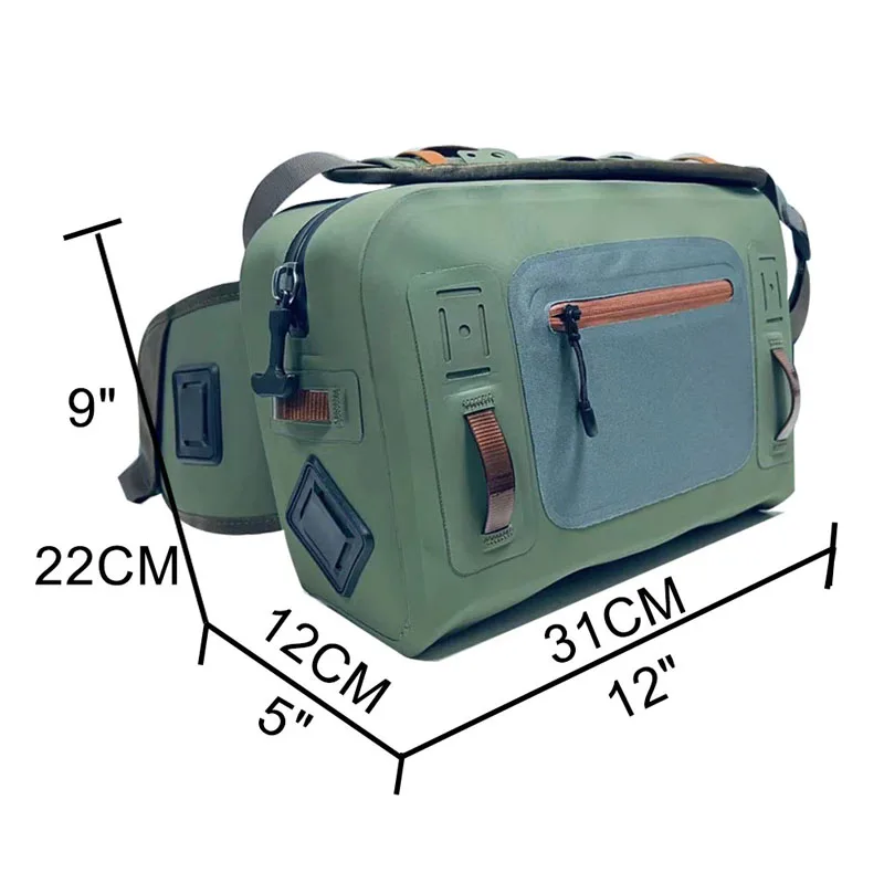 Waterdichte Dry Bag Fly Vistas Vissen Borst Tas Ultralichte Meerdere Zakken Vissen Gereedschap Accessoire Tas