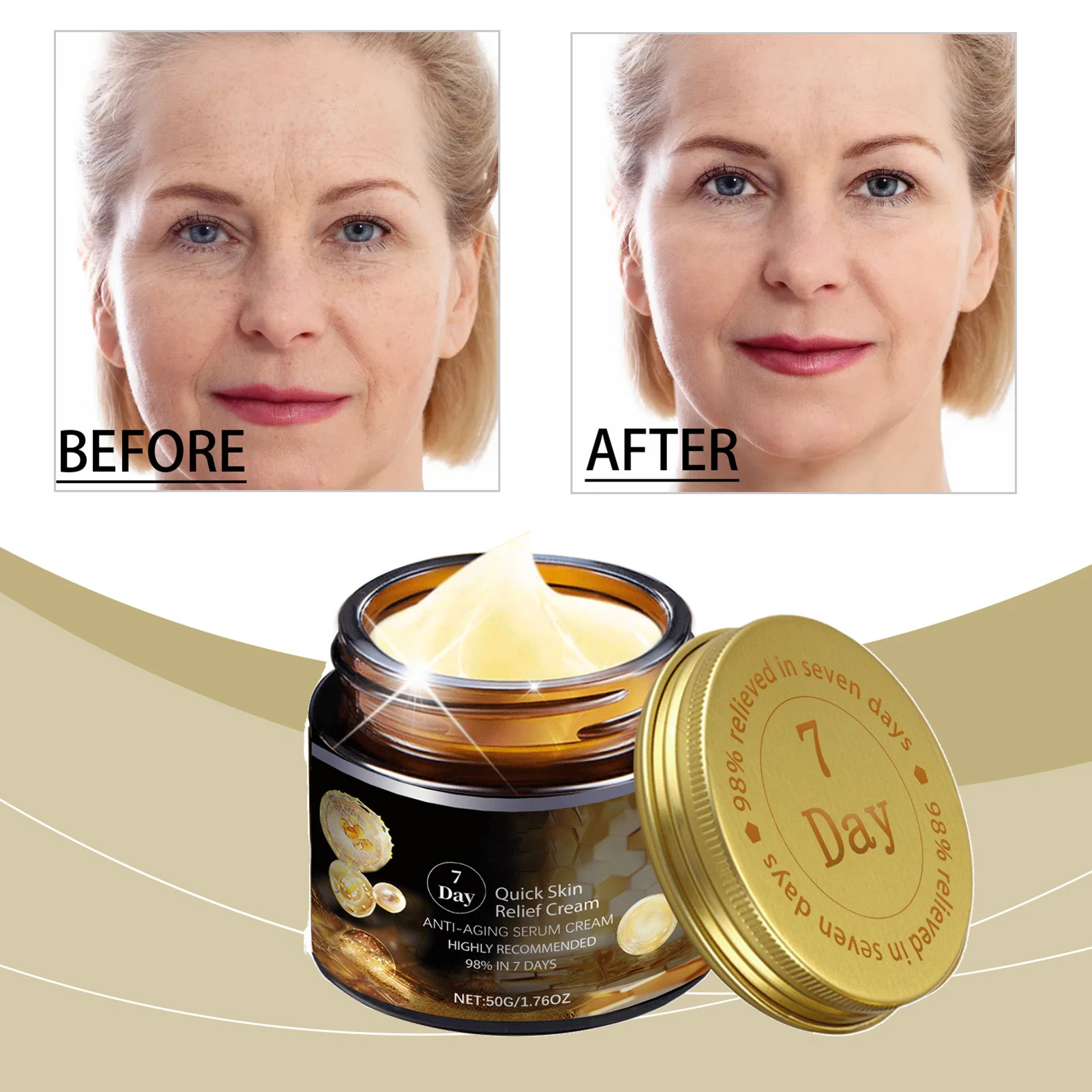 Multi-Effect Skin Repair Cream Improve Skin Pigmentation Cream for Dry Mixed And Sensitive Skin