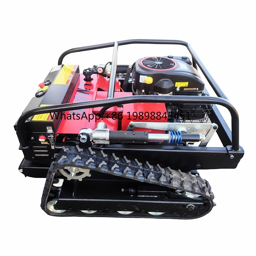 

Free Shipping!! CE EPA Approved Mini Remote Control Lawn Mower 22hp Famous Engine