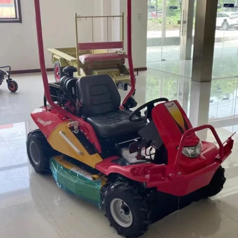 Rasenmäher 9GZ-181, Rasenmäher mit grünem Riemen zum Aufsitzen, Rasenmäher mit Zweiradantrieb