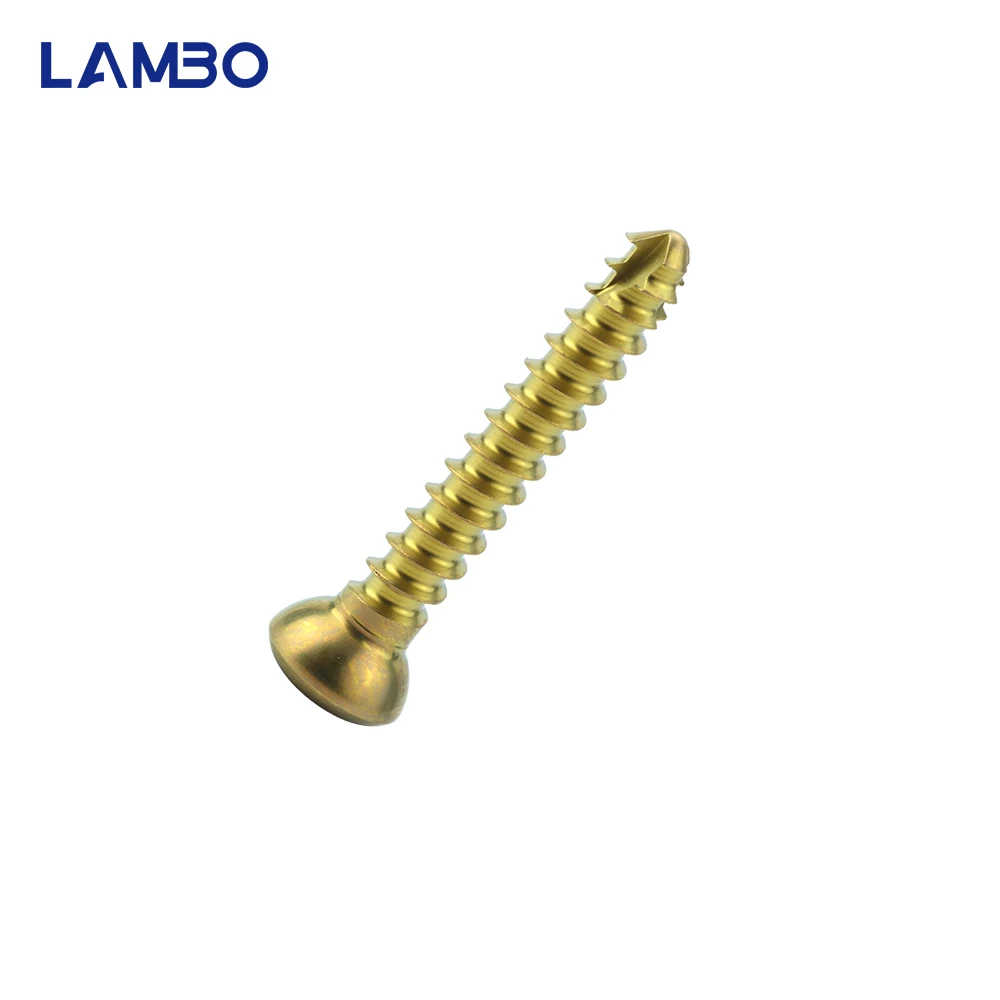 2.7mm Titanium Stardrive Cortical Screws Pet Veterinary Orthopedics Implants Veterinaria Accessories Surgical Instruments