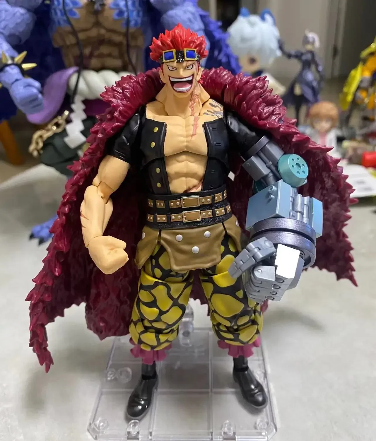 

In Stock Original One Piece S.H.Figuarts EUSTASS.KID -The Raid on Onigashima Anime Figure PVC Action Figure Toys Model Gift