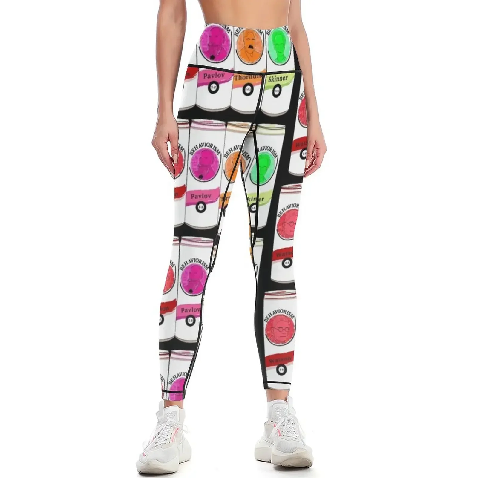 

Behaviorism Cans Leggings high waist workout clothes for Women's pants sport pants Womens Leggings
