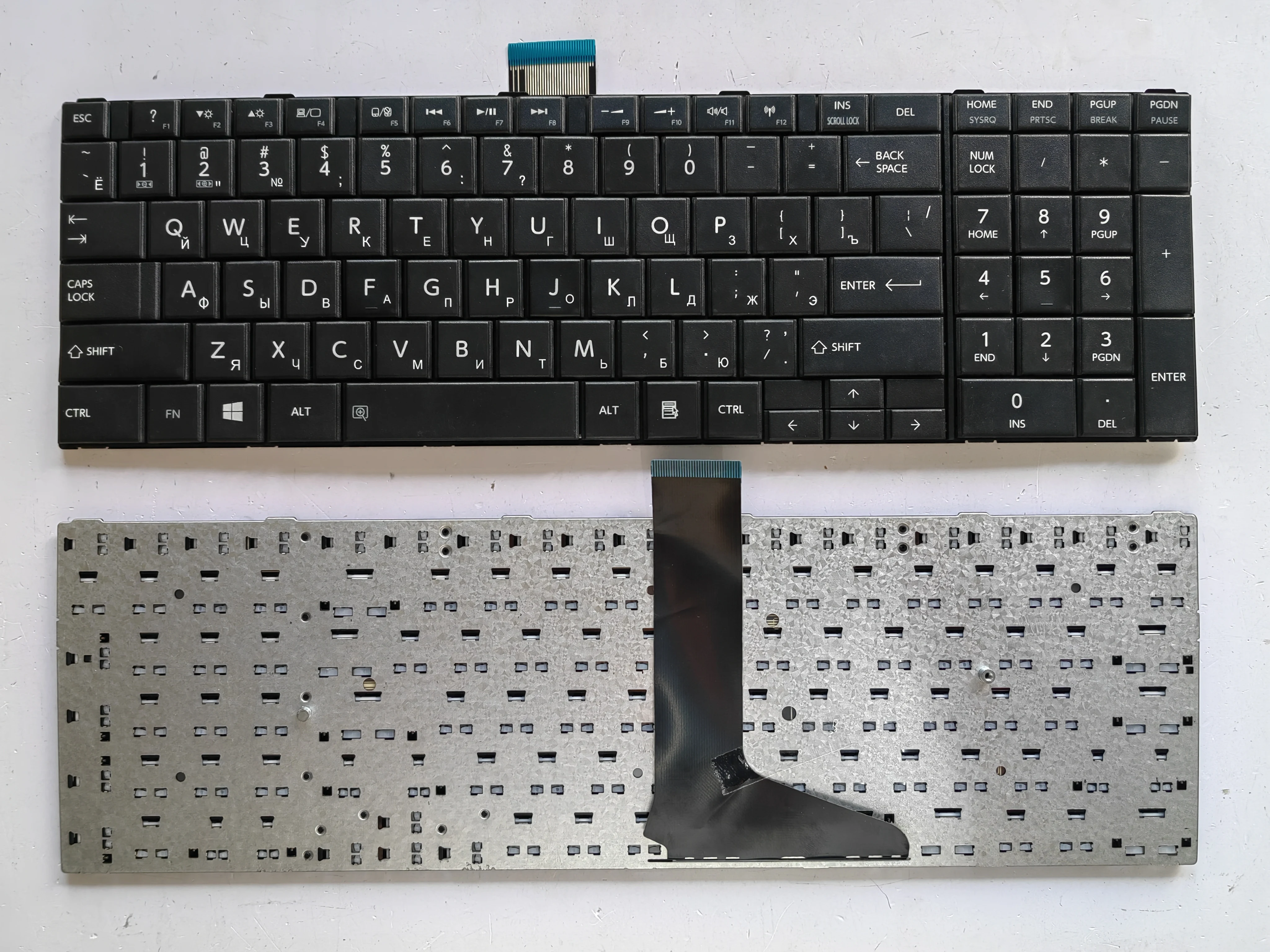 

RU Layout for Toshiba Satellite C50-A C50D-A C50DT-A C55-A C55D-A C55DT-A Laptop Keyboard