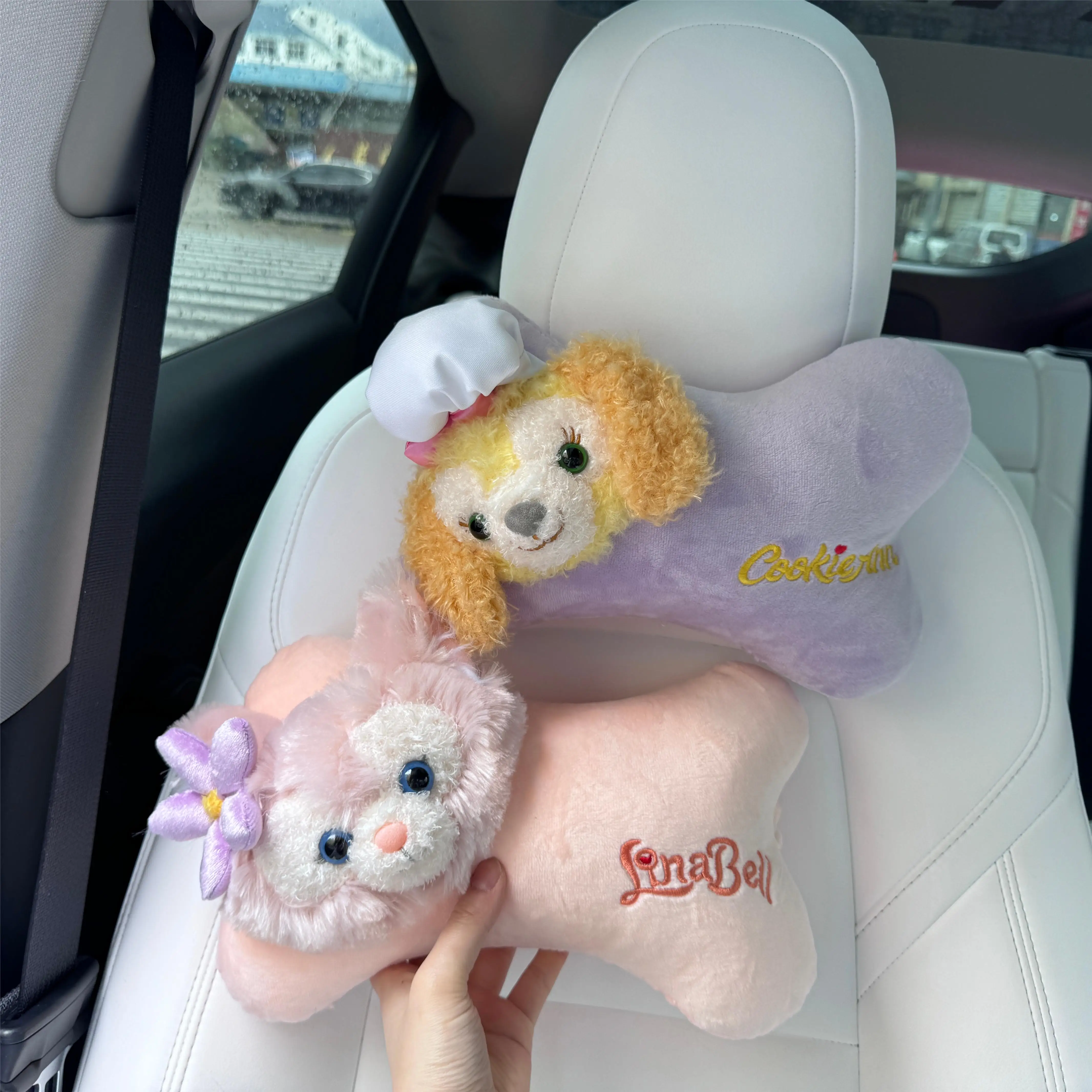 

Автомобильная подушка для шеи из пены с эффектом памяти, защитная подушка для поясничной спинки, подушка для поясницы, подушка для подголовника автомобиля