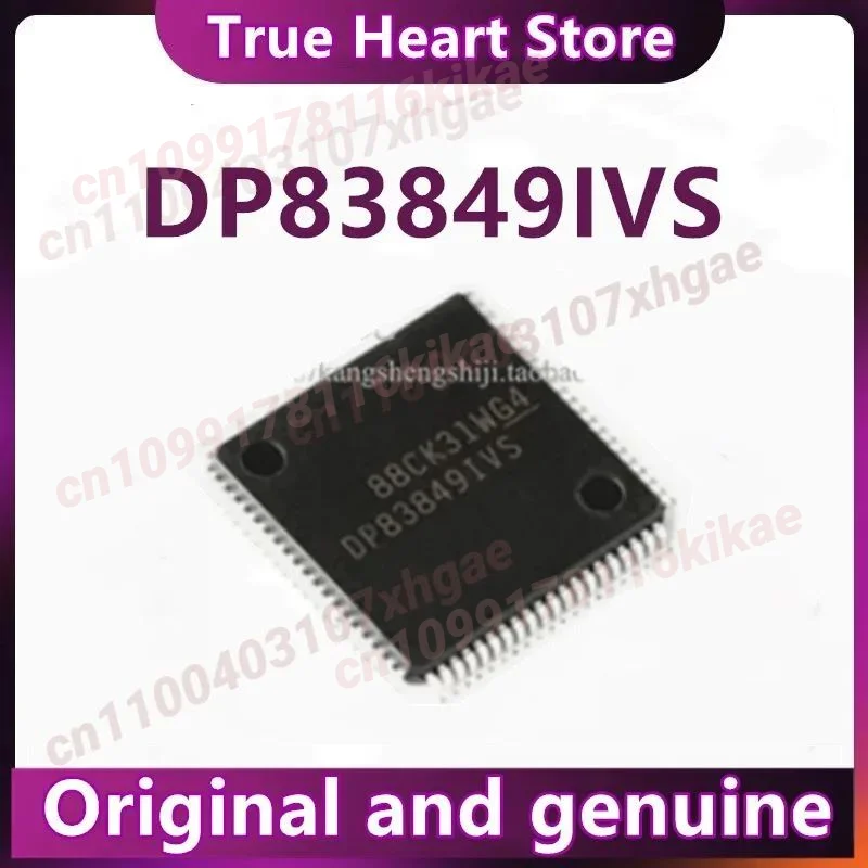 TQFP80 DP83849IVS DP838491VS Chip IC 100% Nuovo Originale in magazzino