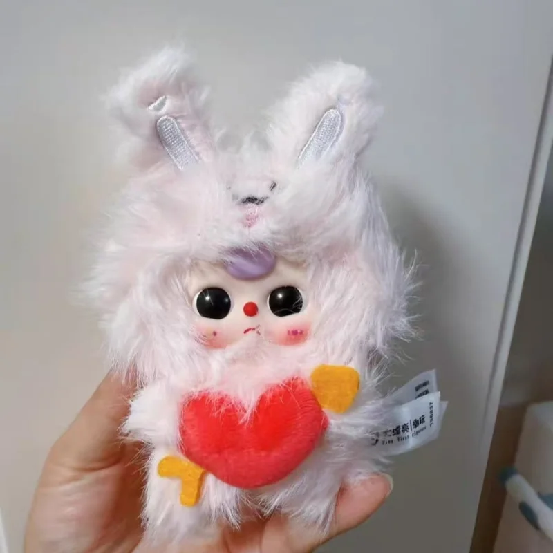 В наличии Baby Three Cupid Виниловая слепая коробка для лица Симпатичные игрушки Сумка Очарование Подарки для девочек Коллекционная фигурка Прекрасный Бог любви Маленькая кукла