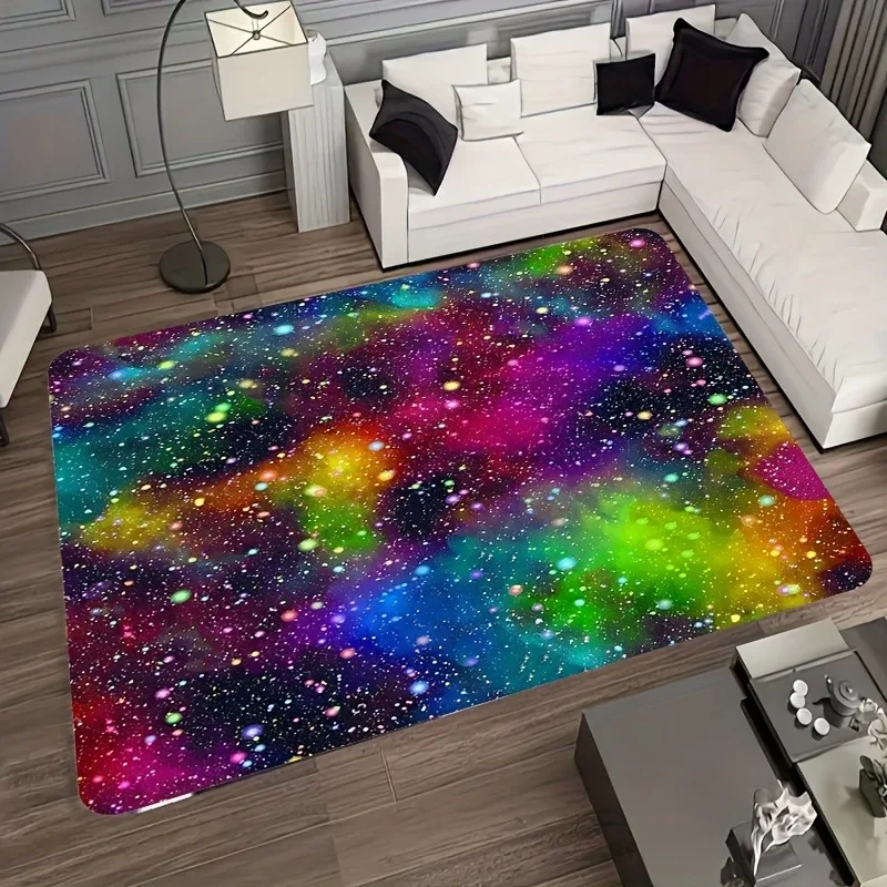 

1PC Scattered Pattern Kitchen Rugs Non-Slip Home Door Mats Pop design Bathroom Rugs Bath Mat Carpet for Home Sink Laundry Decor