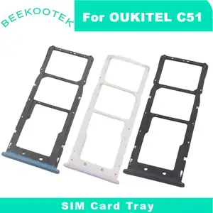 Bilashmart BackShell Original OUKITEL C51 SIM Card SIM Card Slot Holder Adapter Accessories OUKITEL C51 Smart Phone